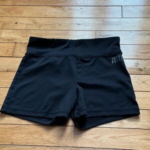 Justice Black Kids Shorts